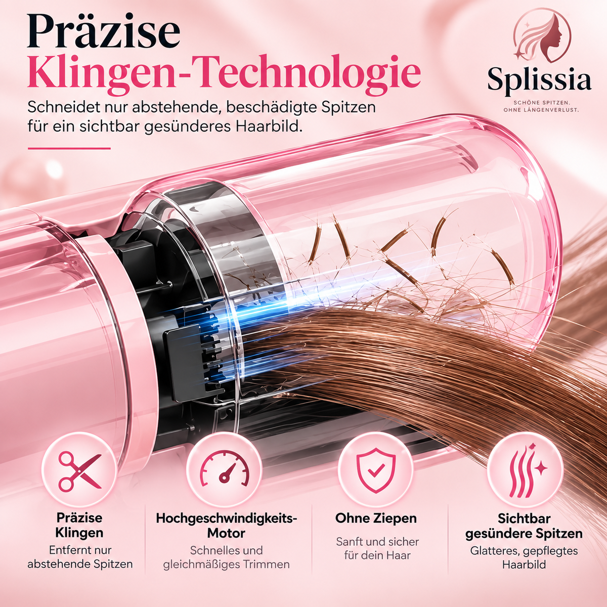 Elektrischer Spliss-Trimmer